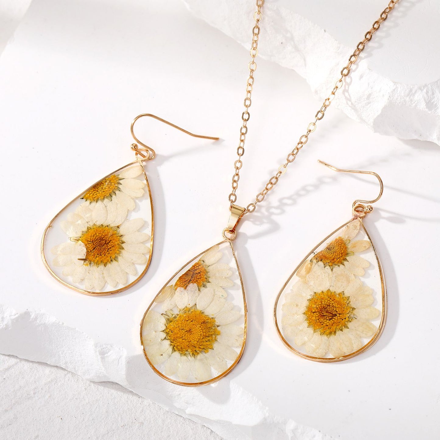 New Creative Daisy Sunflower Earrings