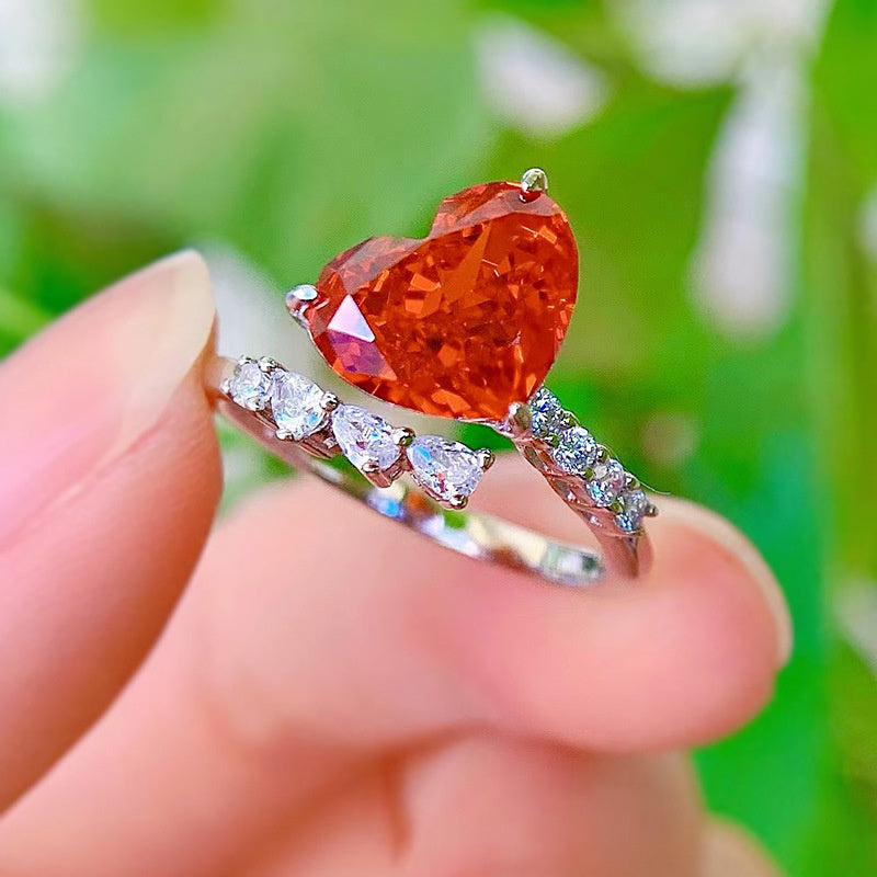 Hailanbao High Carbon Diamond Ring