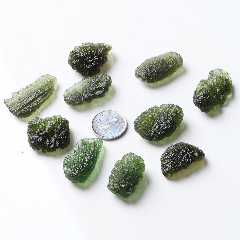 Green Meteorite Pendant Female Couple Collar Pendant Ornaments