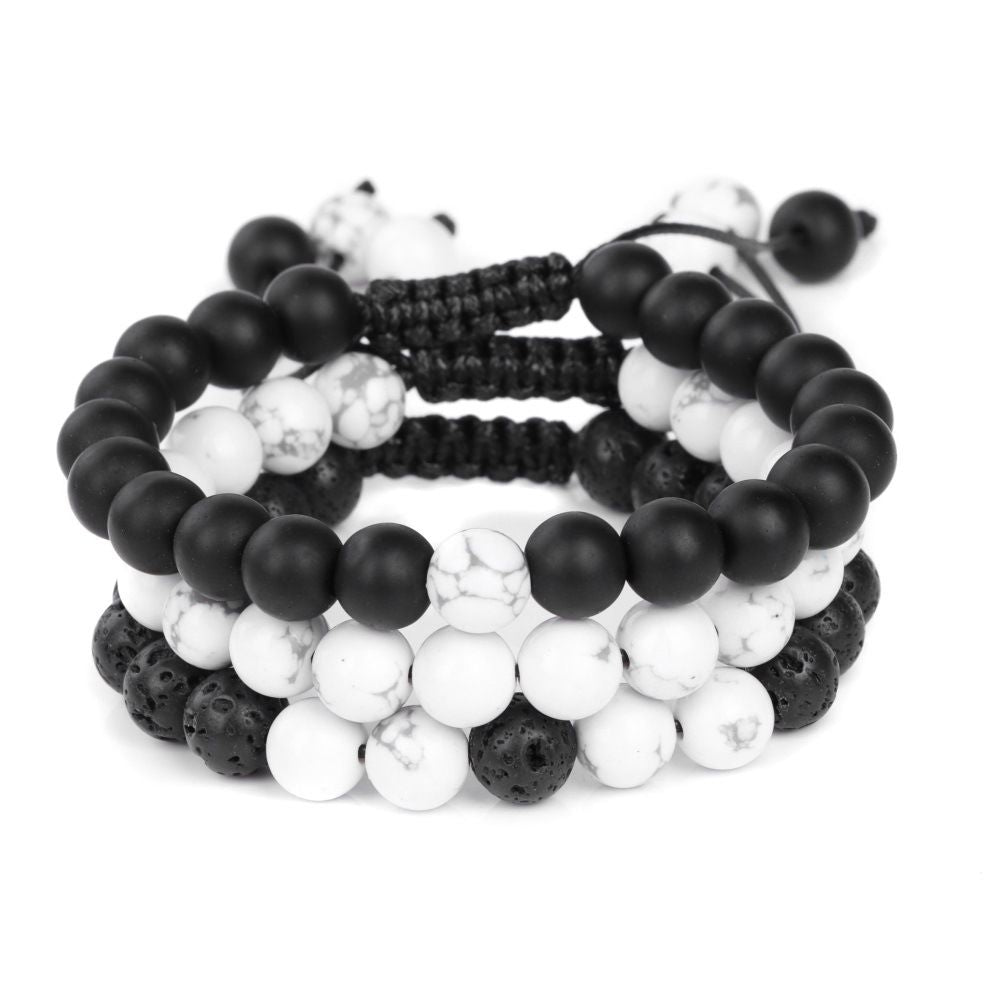 Fashion Ball Combination Suit Woven Bracelet