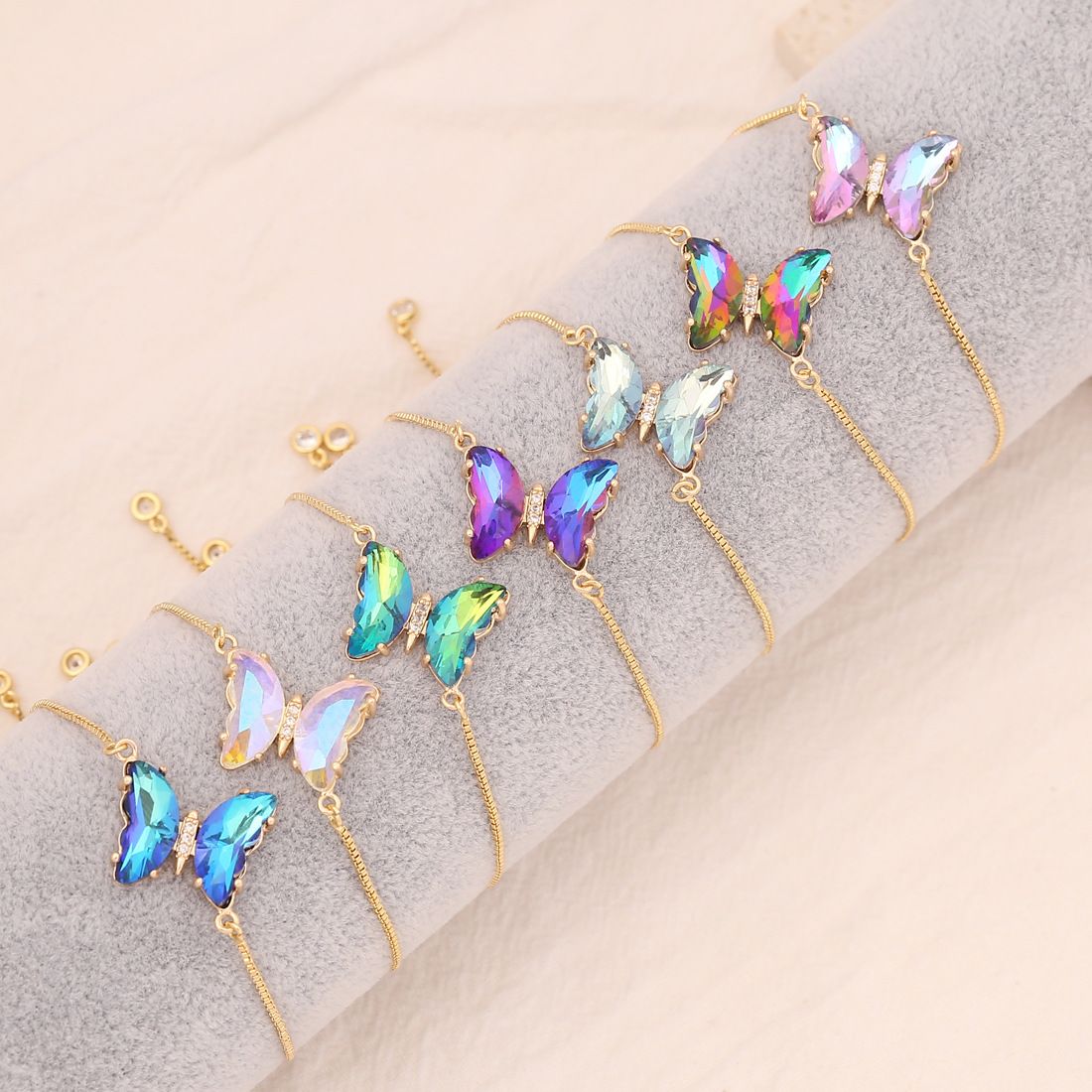 Personalized 18K Gold Bracelet With Light Luxury Temperament