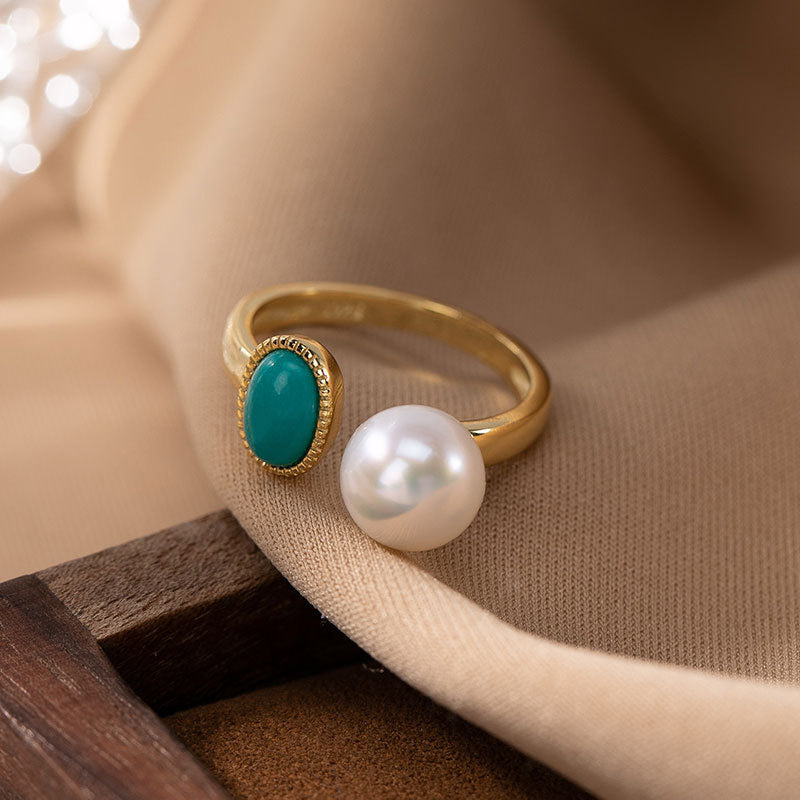 Sterling Silver Natural Pearl Earrings