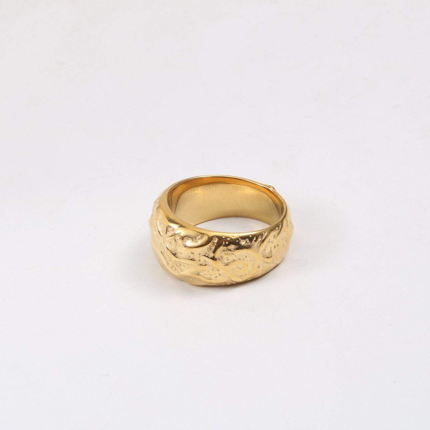 Titanium Steel Electroplated Crater Ring