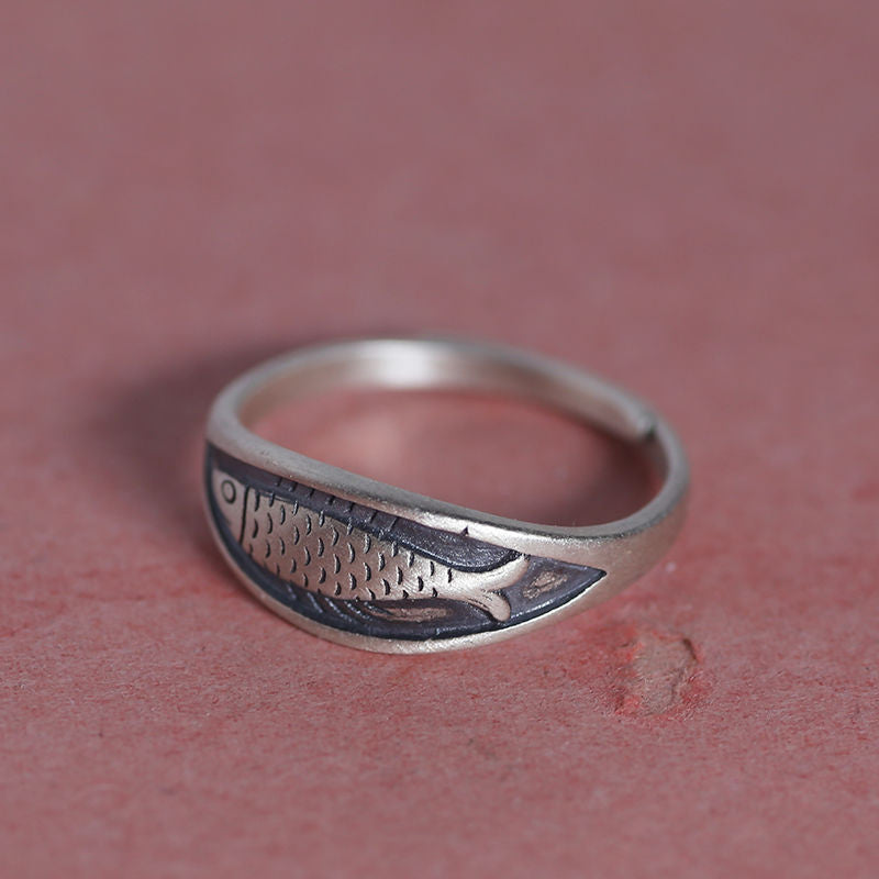 Vintage Koi Fish Ring Men's And Women's