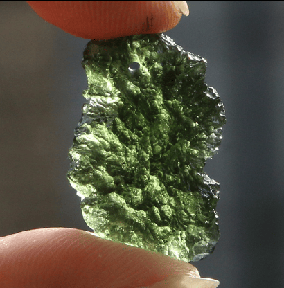 Green Meteorite Pendant Female Couple Collar Pendant Ornaments