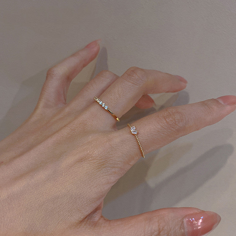Heart Shaped Fashion Love Finger Ring