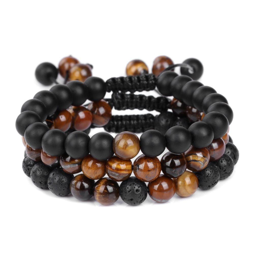 Fashion Ball Combination Suit Woven Bracelet