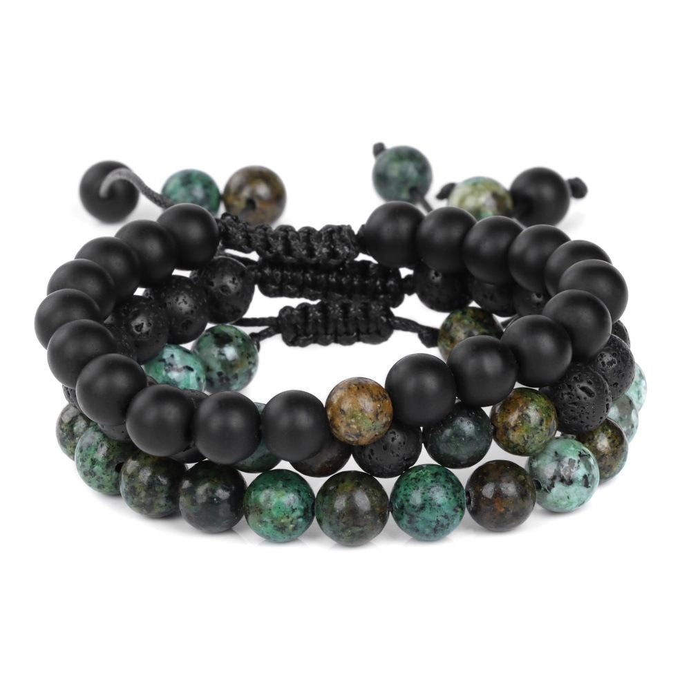 Fashion Ball Combination Suit Woven Bracelet