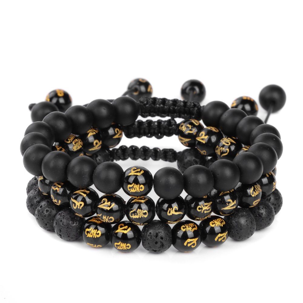Fashion Ball Combination Suit Woven Bracelet
