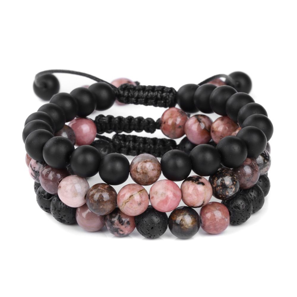 Fashion Ball Combination Suit Woven Bracelet