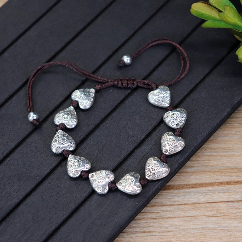 Fourteen Woven National Style Bracelet