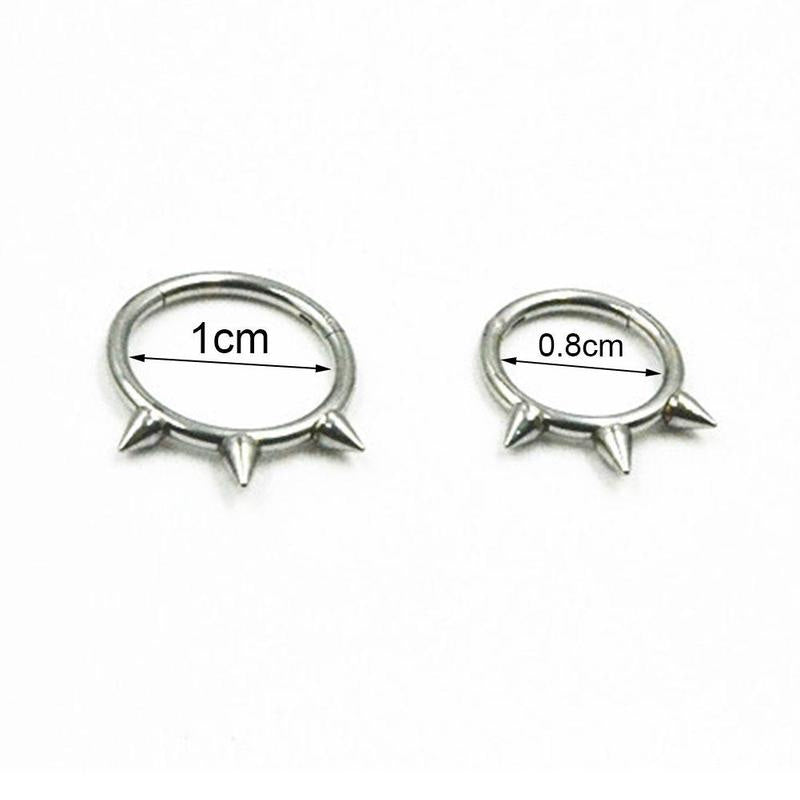 Women's Fashion Spike Cone Closed Earrings