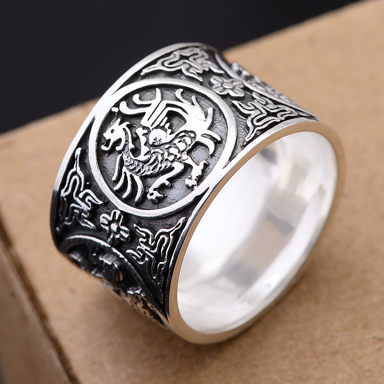 Creative Personality Wide Index Finger Ring