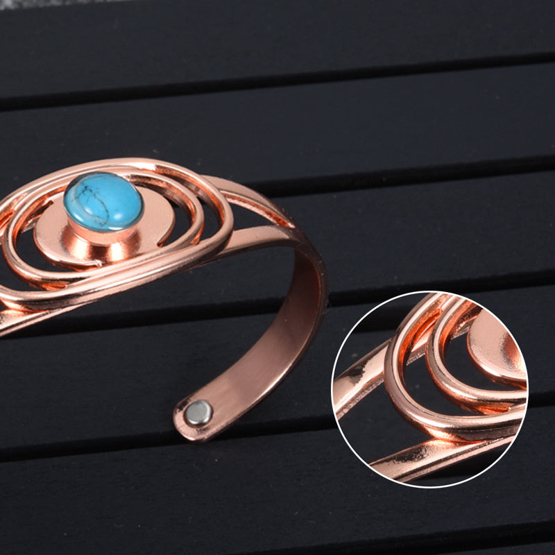 Women's Rose Gold Magnet Bracelet