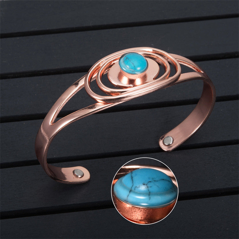 Women's Rose Gold Magnet Bracelet