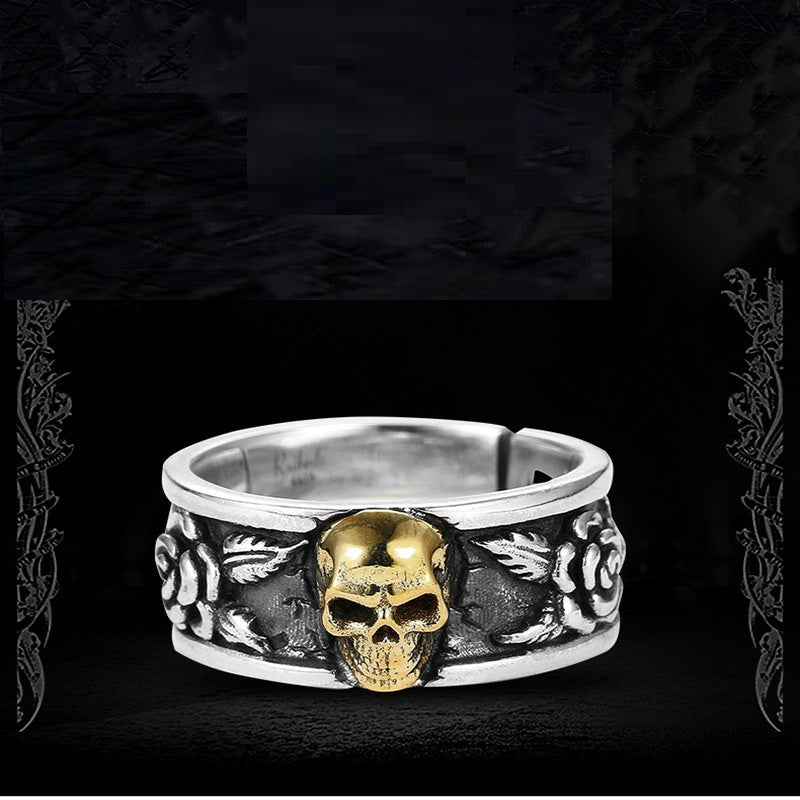 Vintage Skull Ring Men's Fashion Personality