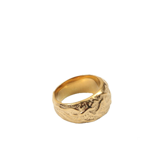 Titanium Steel Electroplated Crater Ring