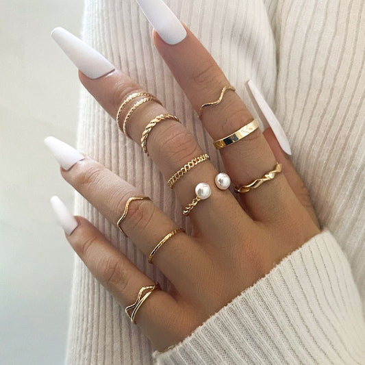 Creative Vintage Zodiac Snake Joint Ring