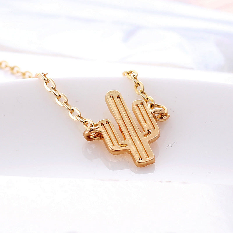 Triangle Knotted LOVE Letter Cactus Bracelet